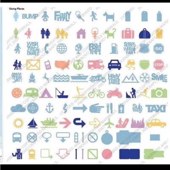 Cricut GOING PLACES vacation themed - Picture 2 of 16